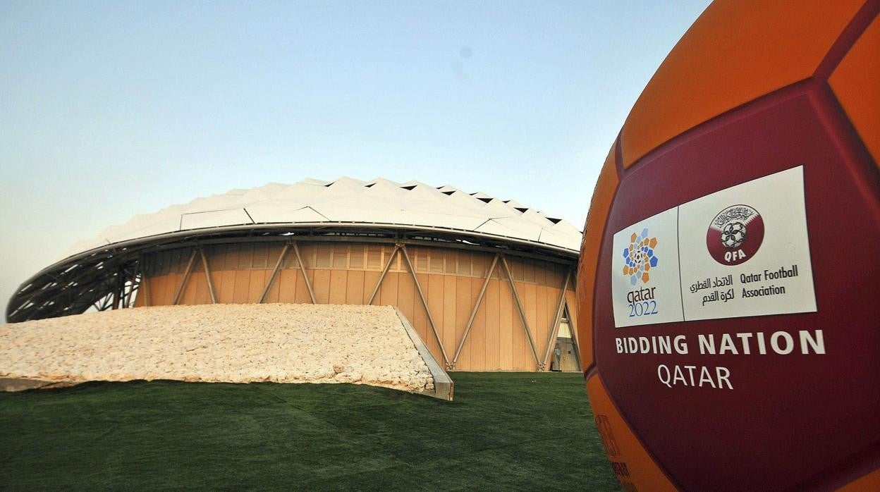 Logotipo del mundial de Qatar 2022