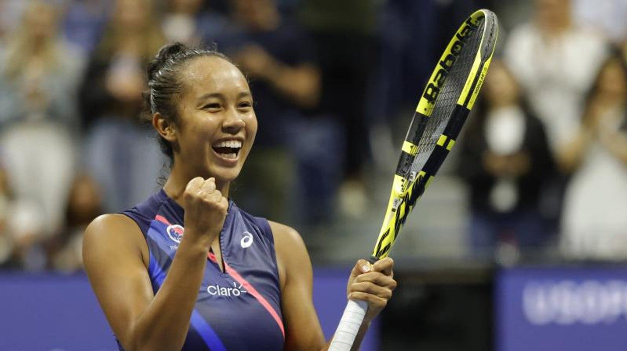 Leylah Fernandez, la Alcaraz del cuadro femenino