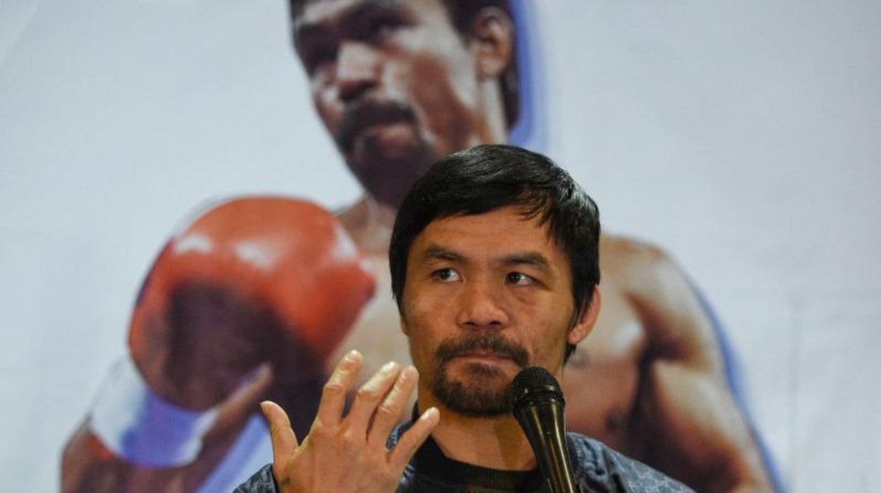 Manny Pacquiao se postula a presidente de Filipinas