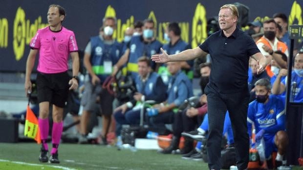 Koeman, dos partidos de sanción