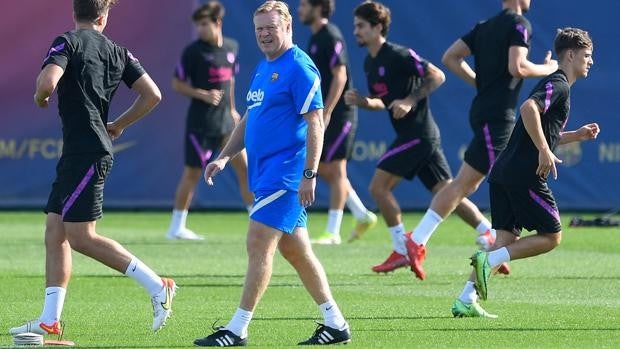 Koeman: «El partido ante el Benfica no es decisivo»