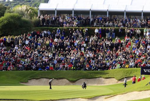 Imagen de archivo de una edición anterior de la cita en el Real Club de Golf de Valderrama.