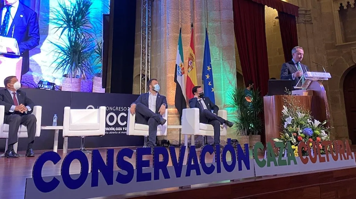 III Congreso Conservación, Caza y Cultura, celebrada el pasado viernes en Cáceres