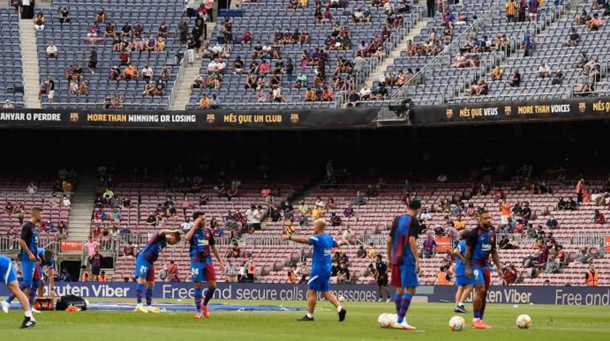 Cataluña elimina las restricciones y el clásico del Camp Nou tendrá aforo completo