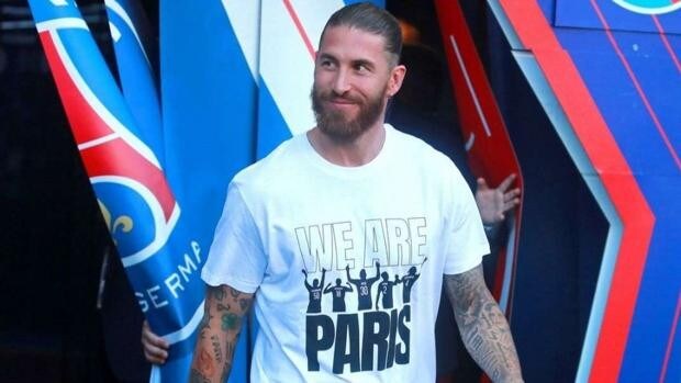 Así se mofa L'Équipe de Sergio Ramos: «El fantasma del PSG»