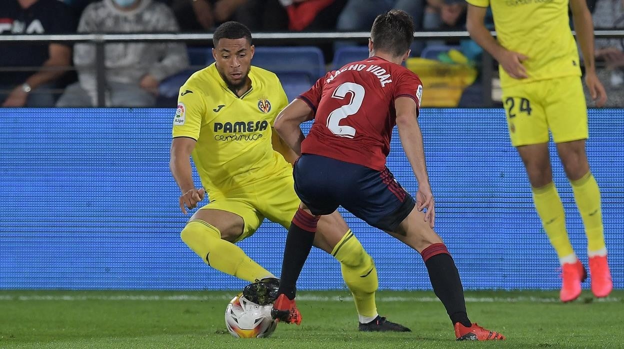 Danjuma, en la derrota del Villarreal frente a Osasuna (1-2) de la última jornada de Liga