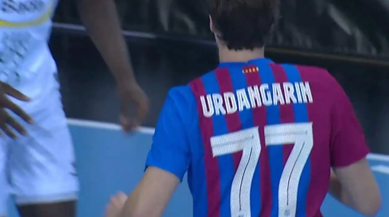 Pablo Urdangarin, jugador del Barcelona