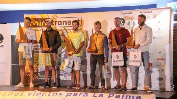 Se entregaron los trofeos de la primera etapa de la Minitransat