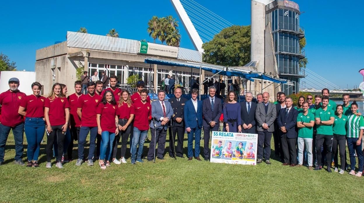 La presentación de la Regata Sevilla - Betis se ha celebrado en el CEAR este martes