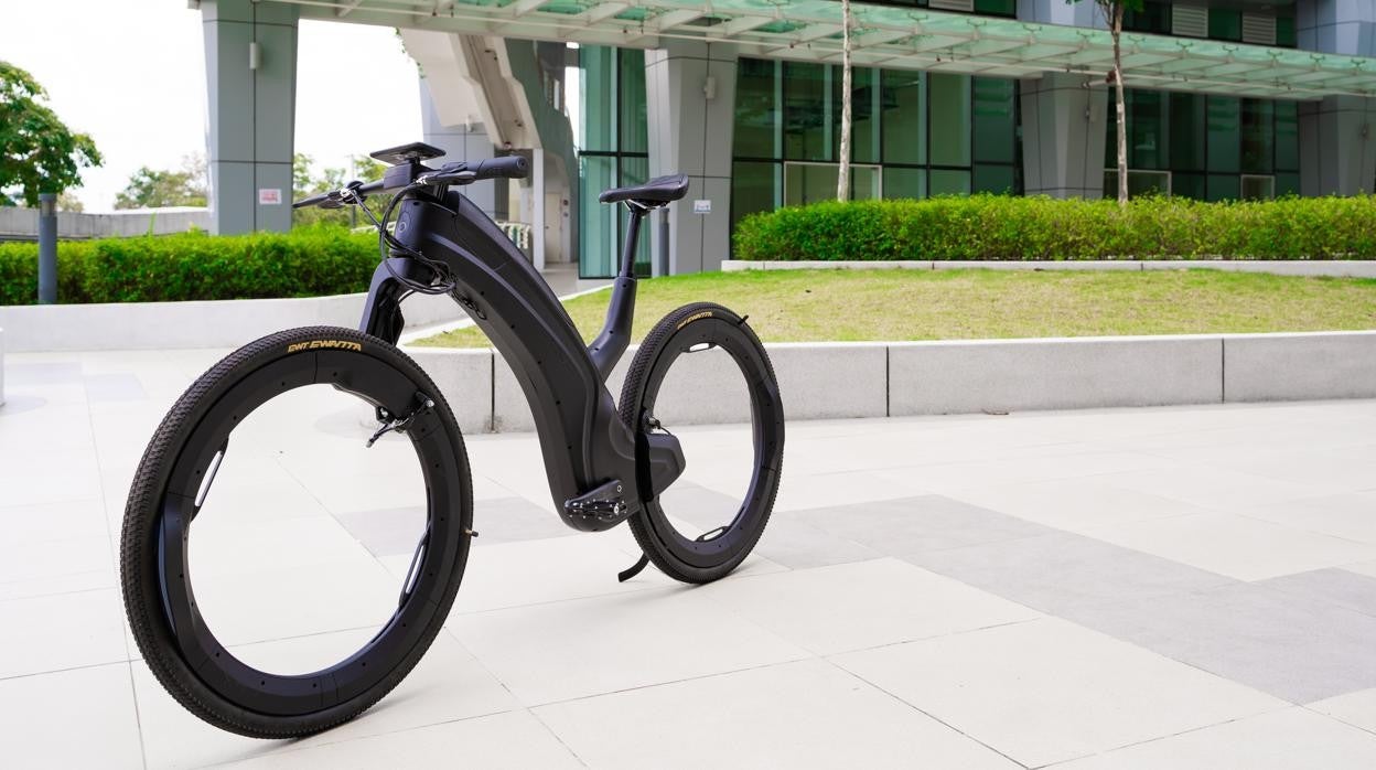 Así es la futurista bicicleta eléctrica que quiere revolucionar el mercado