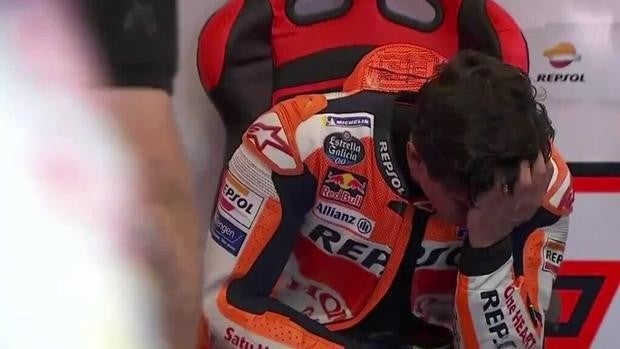 Duro revés para Marc Márquez, que no estará en Jerez por diplopía