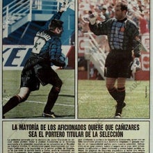 Portada de ABC de 1994 con una encuesta sobre el guardián de la portería