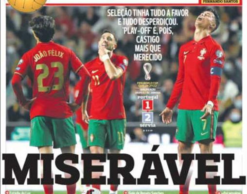 La selección de Portugal se convierte en un polvorín
