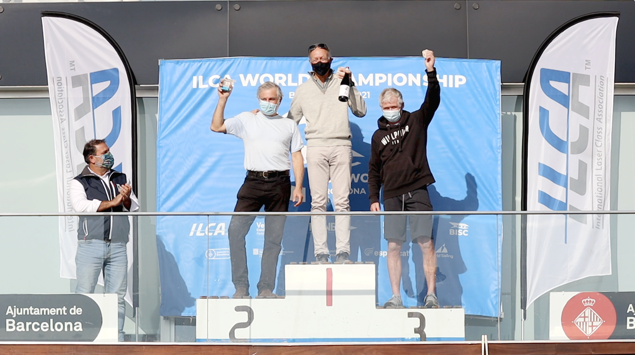 Josele Doreste, campeón del mundo de ILCA 7 Grand Grand Master