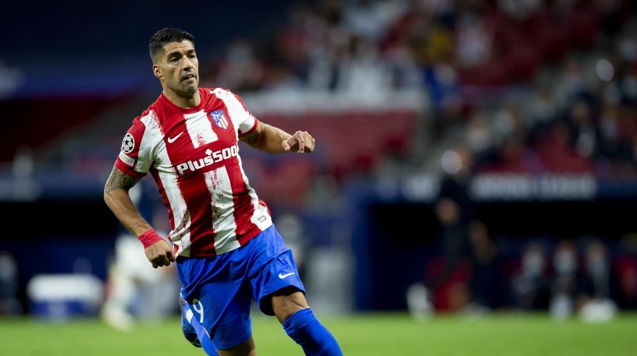 Luis Suárez, durante un partido de la Champions esta temporada