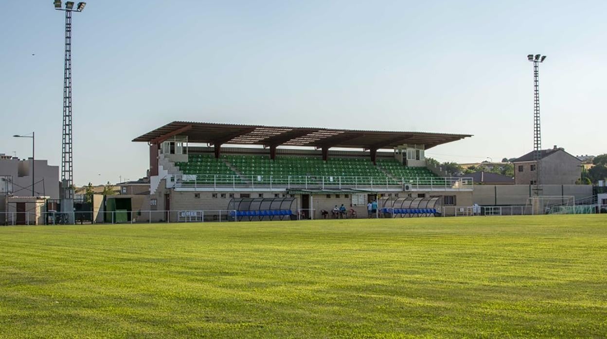 La Solana, el estadio del CD Marchamalo en el que tuvo lugar el accidente