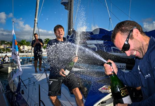 Carpentier y Santurde salieron a ganar y lo han conseguido en la 15ª Transat Jacques Vabre