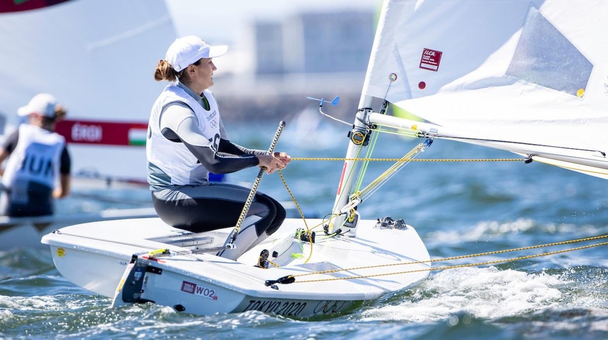 Cristina Pujol, representante española en el Mundial de ILCA6