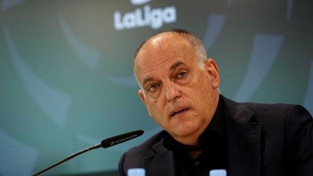 Tebas: «No podemos someternos a un club que planificó de forma clandestina la Superliga»