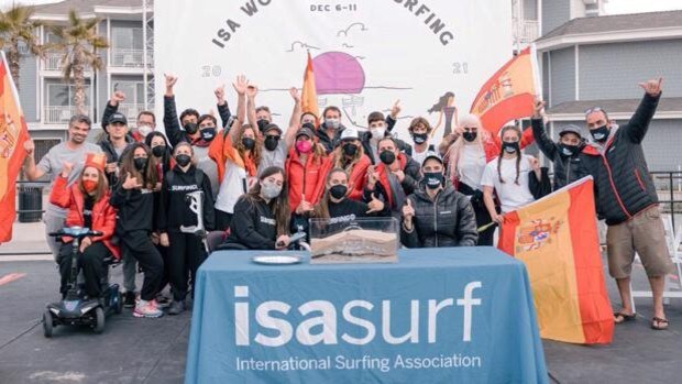 Debut de la selección nacional de surfing adaptado en el ISA World Para Surfing Championship 2021