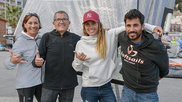 La familia Manchón Domínguez, fichaje de Reyes Magos del Club Náutico Sevilla