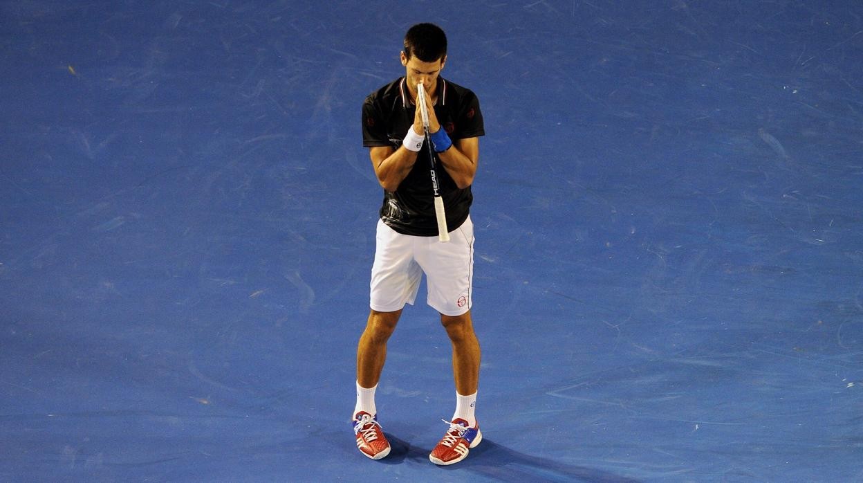 Novak Djokovic, durante un partido