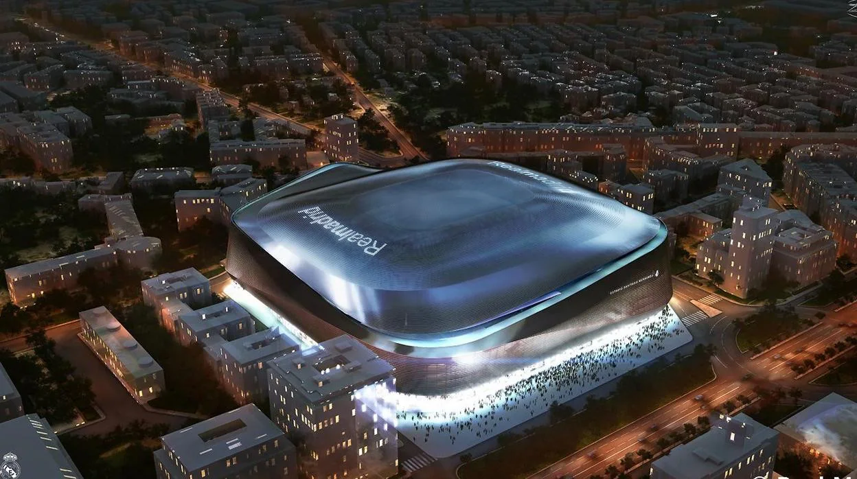 Así quedará el estadio Bernabéu cuando las obra esté acabada