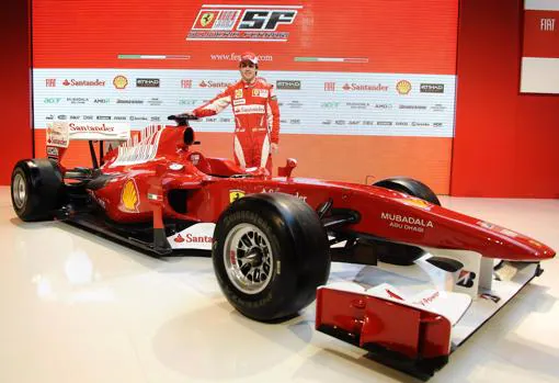 Primer coche de Alonso en Ferrari