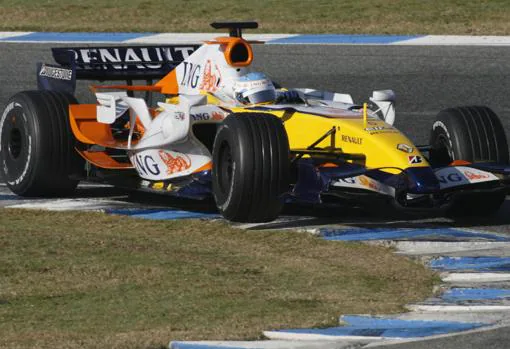 Alonso, en su vuelta a Renault