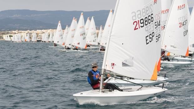 Excelente primera jornada de la Copa de España de ILCA4