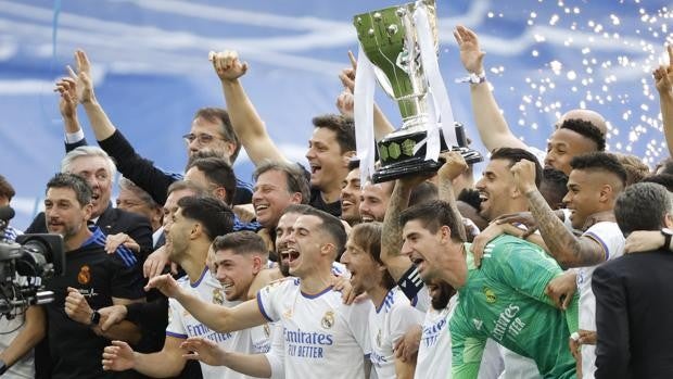 El Madrid canta una Liga de otro tiempo