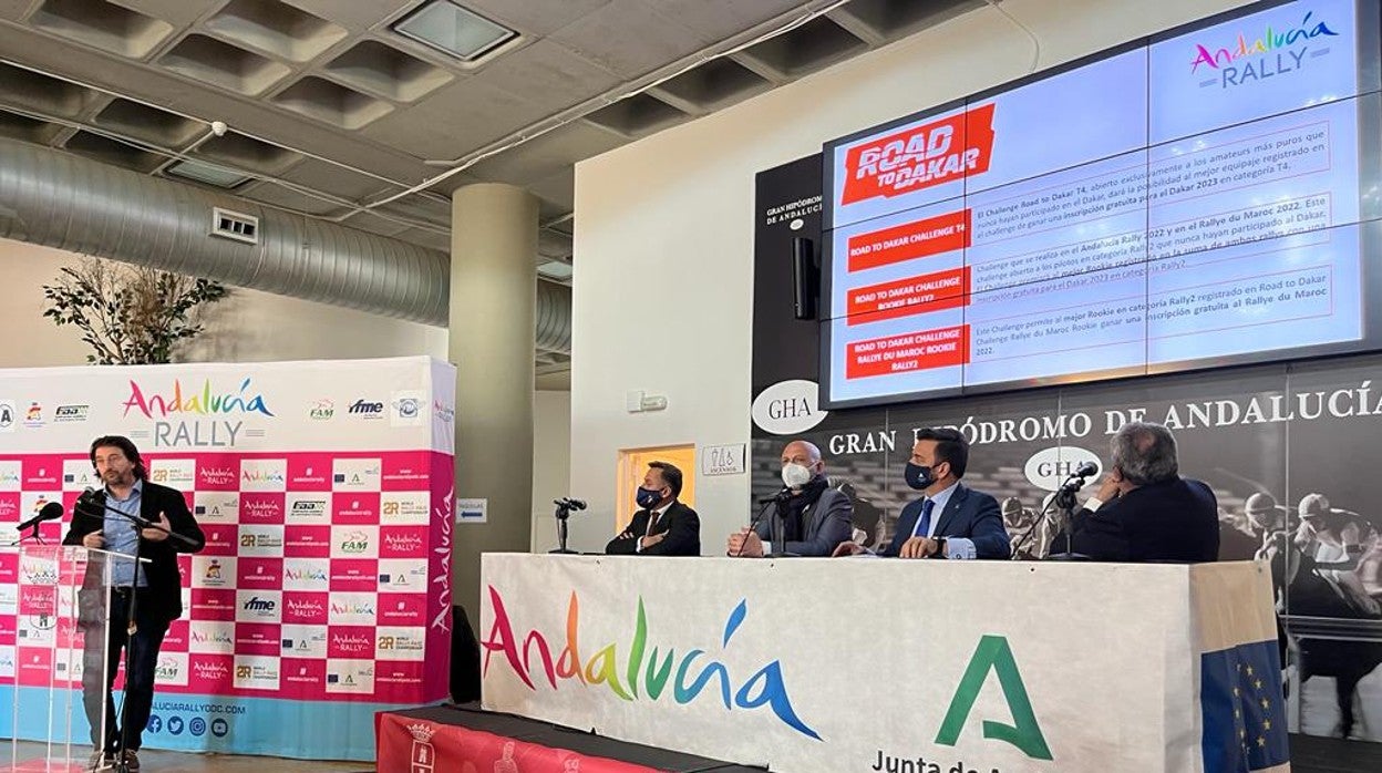 Presentación del Rally Andalucía 2022