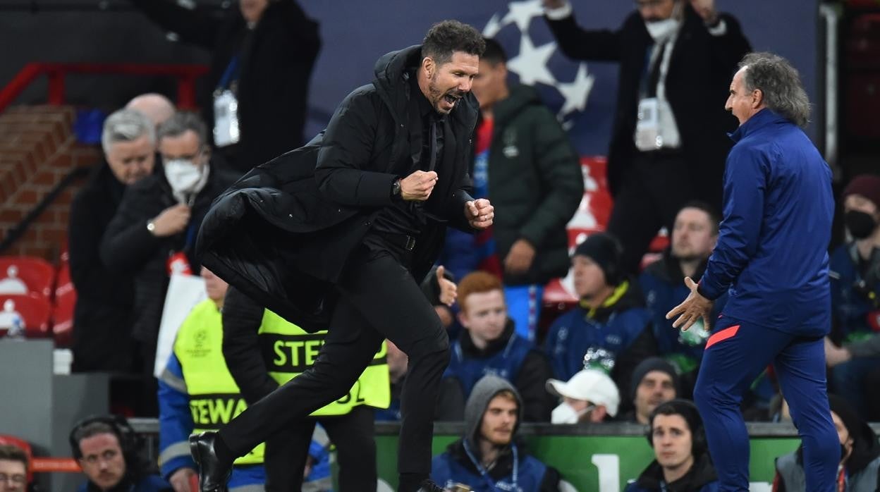 Simeone, en Old Trafford