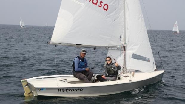 Regatas muy disputadas en la tercera jornada de la II Liga Fhimasa en el Abra