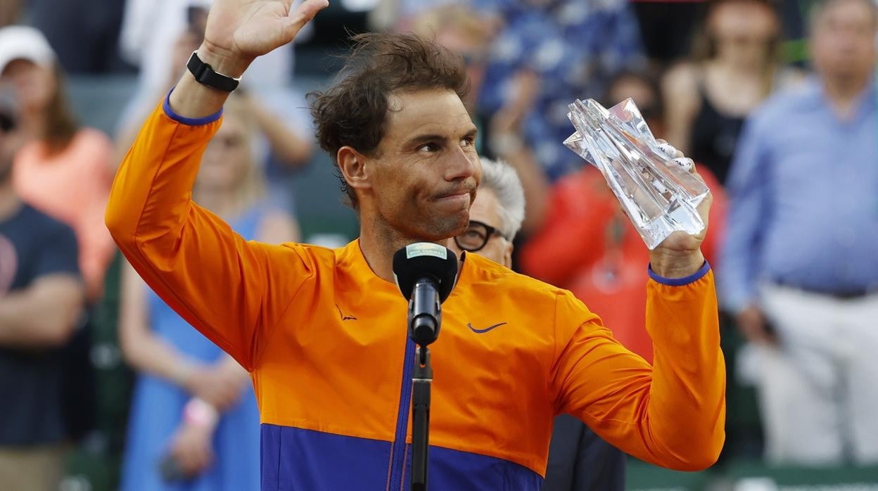 Rafa Nadal, tras caer en la final de Indian Wells