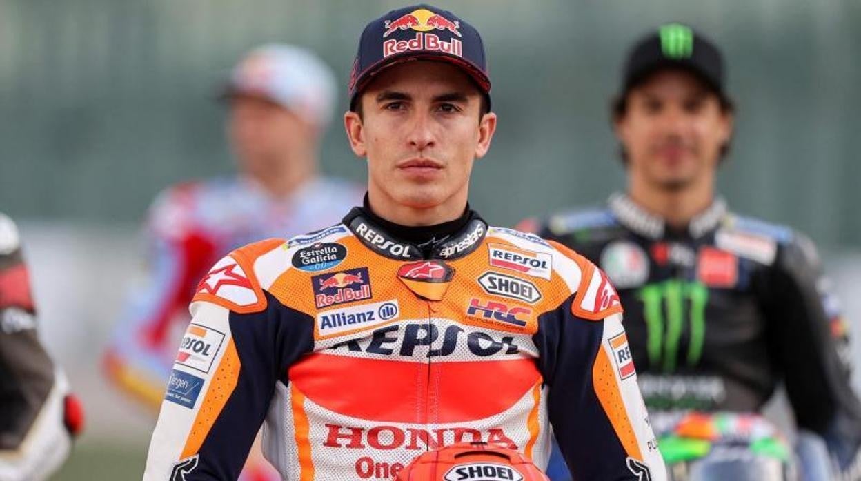 La diplopía deja fuera de Argentina a Marc Márquez