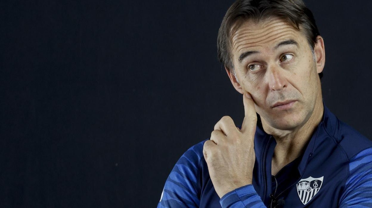 Julen Lopetegui, técnico del Sevilla