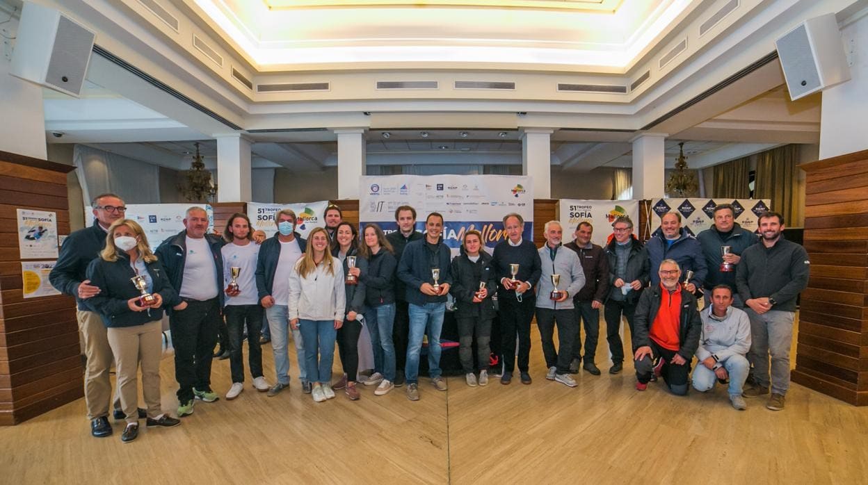 «Elena Nova», «Shazam», «Azuree» y «AGD», ganadores del crucero del Trofeo Princesa Sofía Mallorca