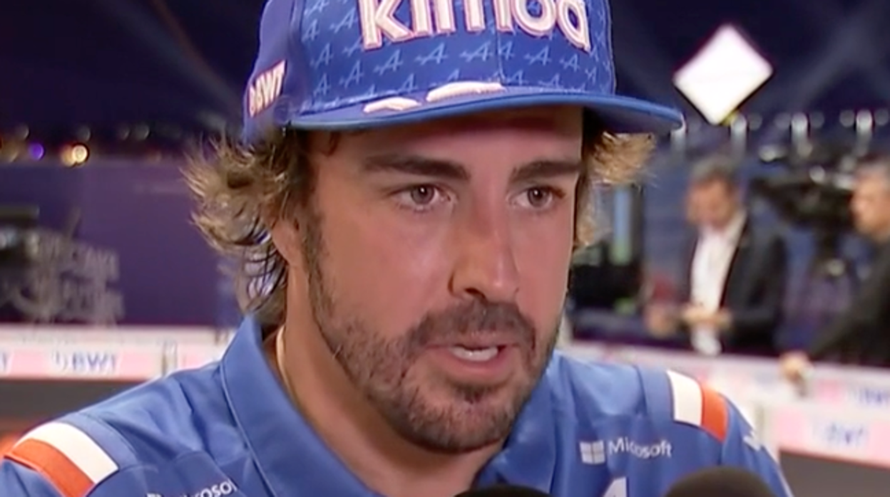 Alonso se queda sin palabras: «Duele perder un posible podio»