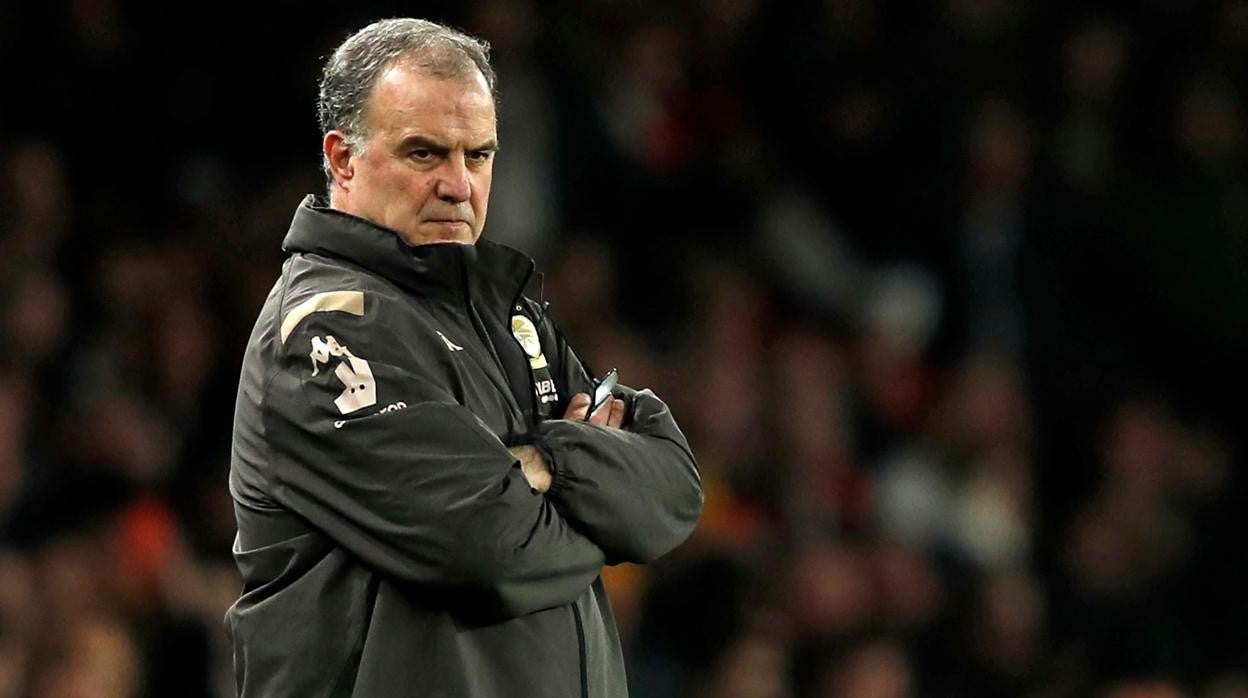 Marcelo Bielsa, en su etapa en el Leeds United