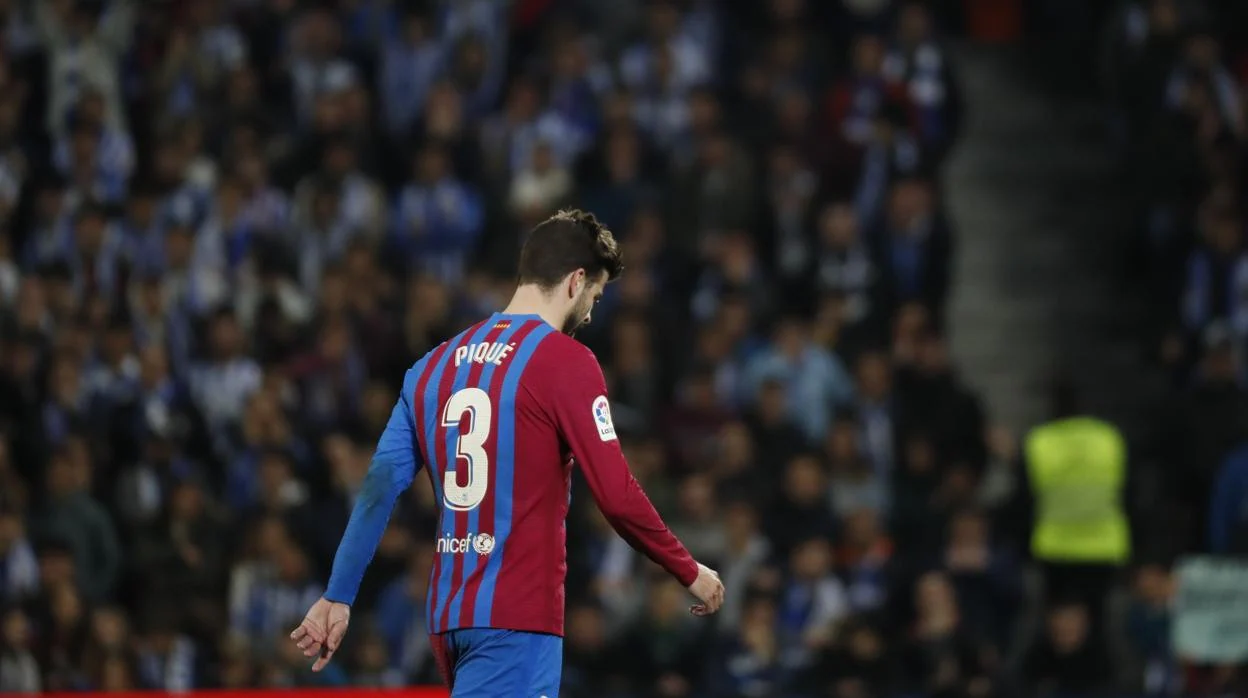 Imagen del jugador del FC Barcelona Gerard Piqué en 2015