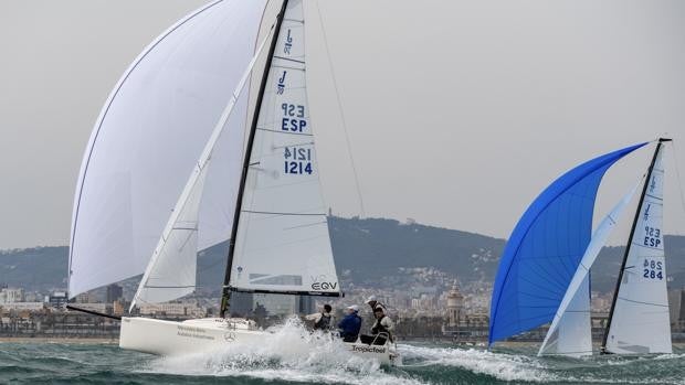 «Can Marlés» se mantiene líder de la general de las Barcelona Spring Series de J70