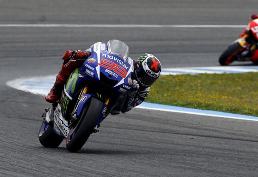 Jorge Lorenzo en el Circuito de Jerez hace algunas temporadas.