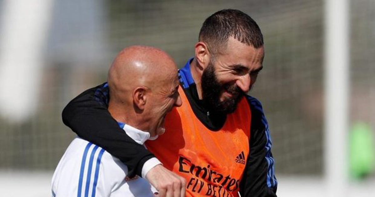 Pintus, durante el calentamiento del equipo antes de jugar con el Espanyol