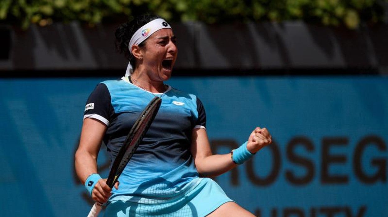 Ons Jabeur tras ganar en cuartos a la dos veces ganadora en Madrid, Simona Halep