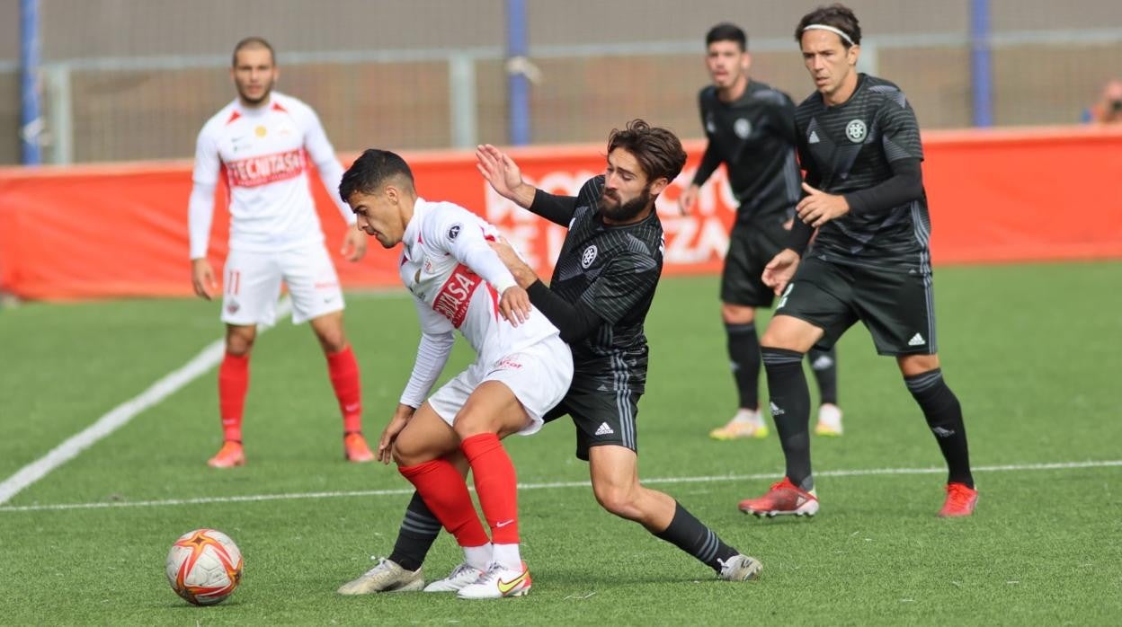 Partido entre Dux Inter de Madrid y UD San Sebastián de los Reyes, dos de los clubes de la asociación