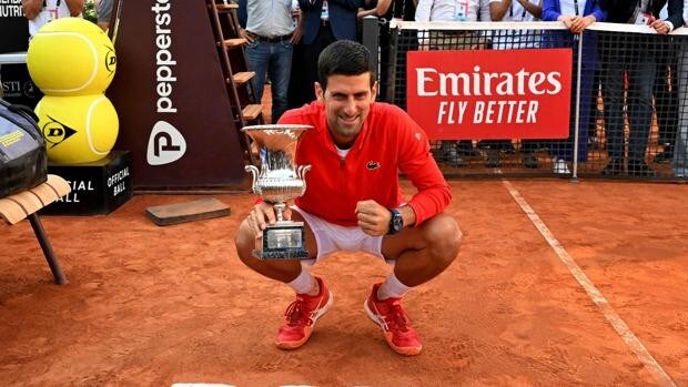 Así queda el ranking ATP tras el triunfo de Djokovic en Roma
