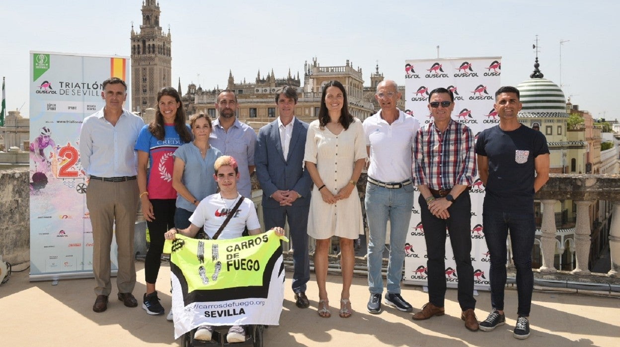 Presentación del Austral Triatlón Sevilla 2022