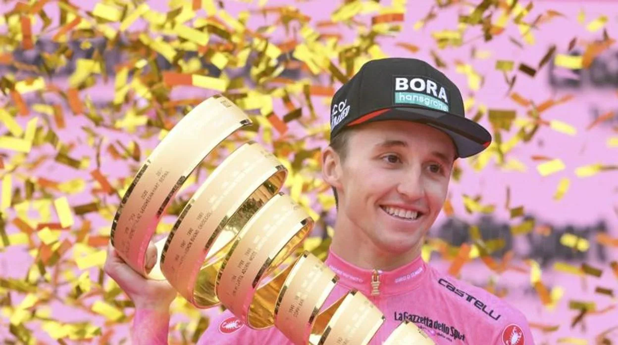 Jai Hindley, vencedor del Giro de Italia