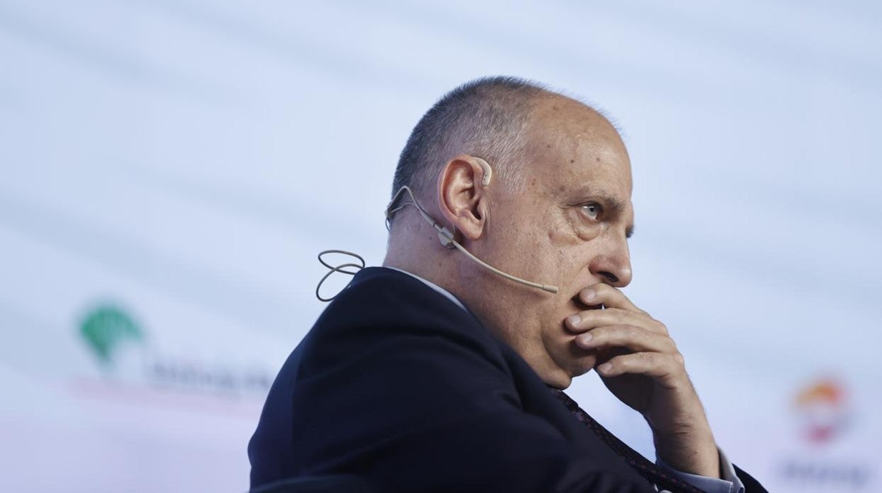 Javier Tebas: «El que está en una trama para eliminarme a mí es Rubiales»